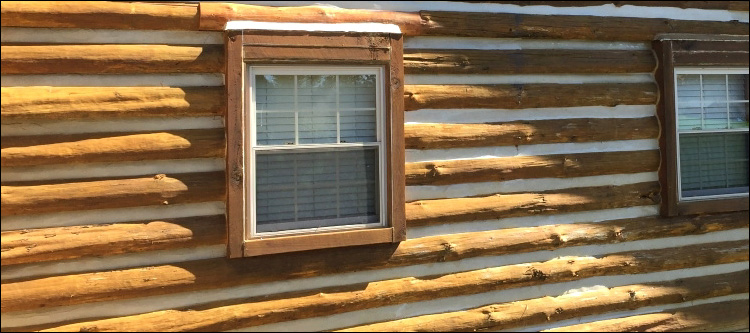 Log Home Whole Log Replacement  Lunenburg County, Virginia